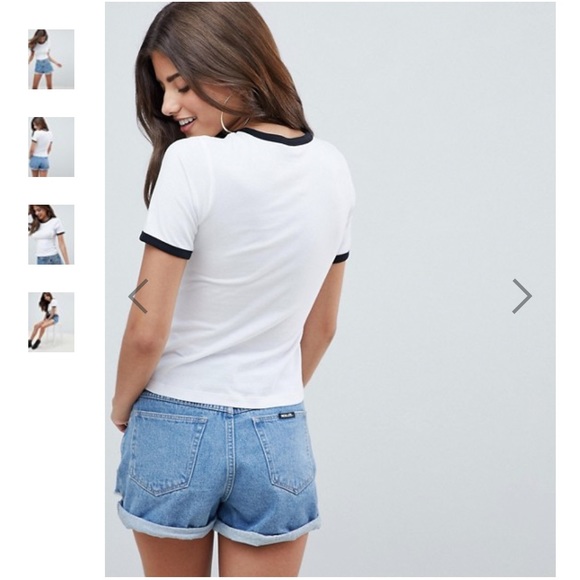 ASOS Ringer tshirt sz2 - Picture 6 of 7